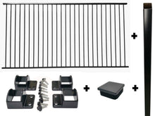 Eone 2400 x 1200mm Flat Top Fence Panel - Stain Black - Eone Industry