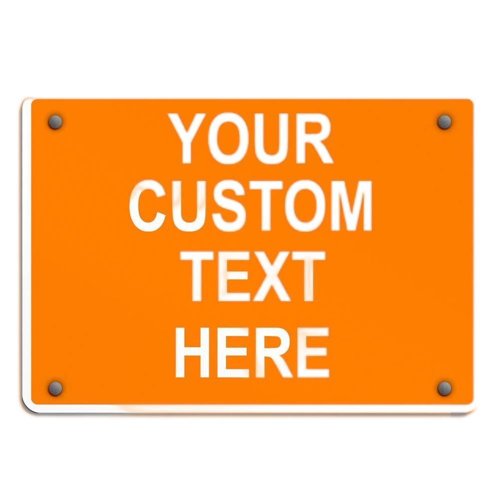 Aluminum Fence Sign Sample - Eone Industry