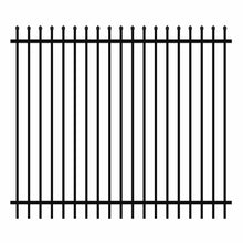 Eone 1500 x 2400mm Spear Security Fence Panel - Stain Black - Eone Industry