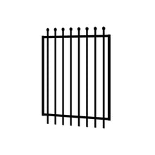 Eone 950 x 1500mm Spear Security Fence Gate- Stain Black - Eone Industry