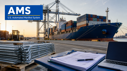 AMS U.S. Automated Manifest System preparation for ocean cargo