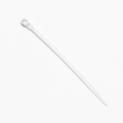 215mm (8.46") Multi-Purpose Cable Tie with Round Hole – Heavy-Duty Nylon Zip Tie, Width 4.8mm