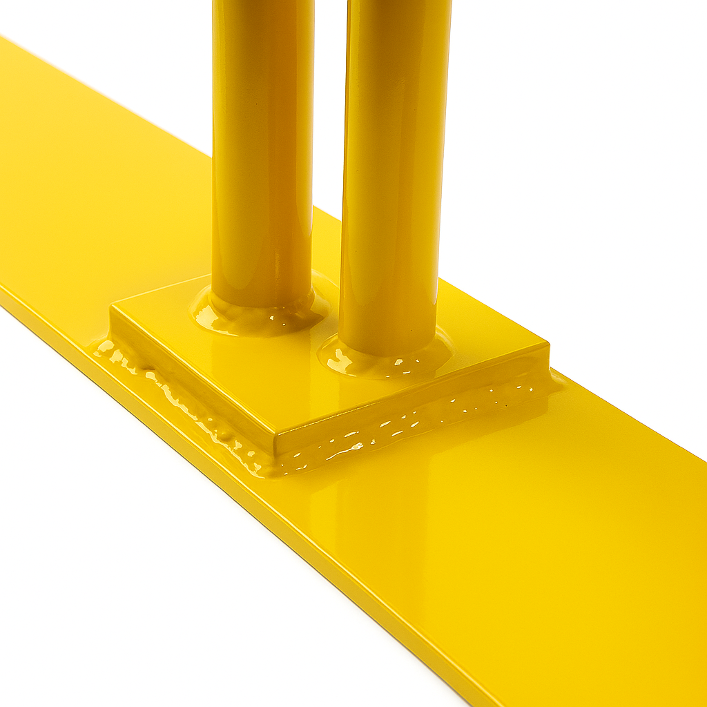 temporary fence stand for construction site fence panel support