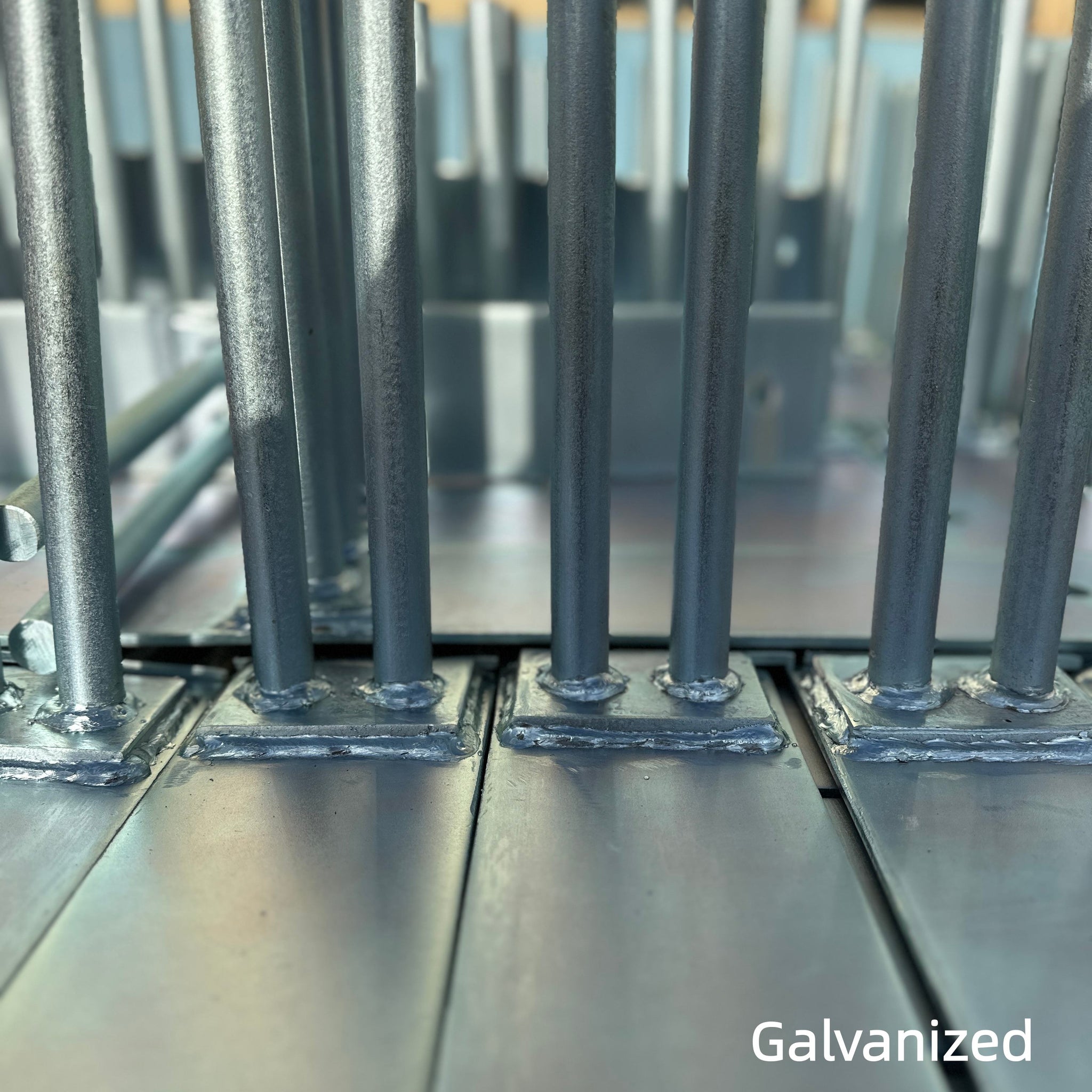 temporary fence stand for construction site fence panel support