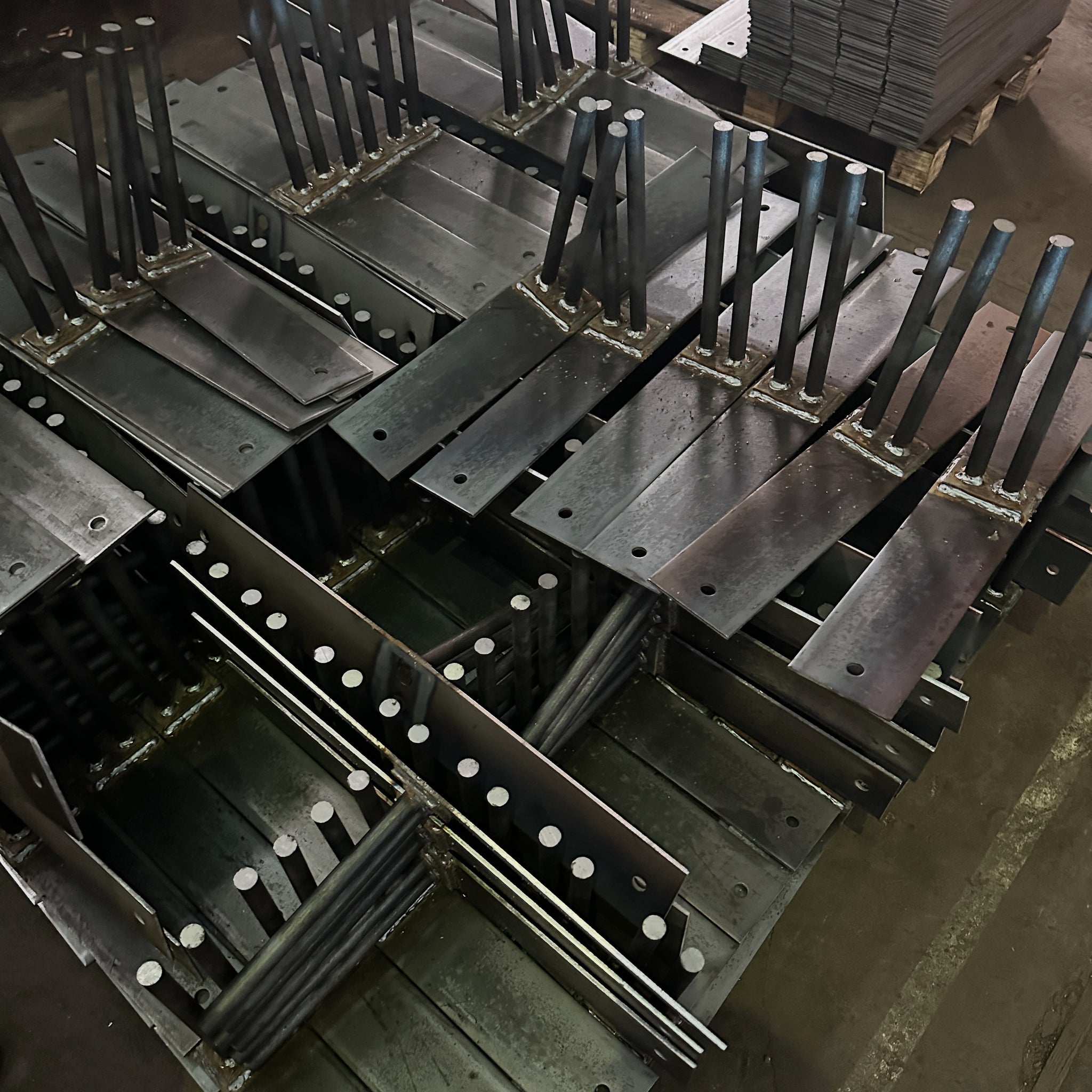 temporary fence stand for construction site fence panel support