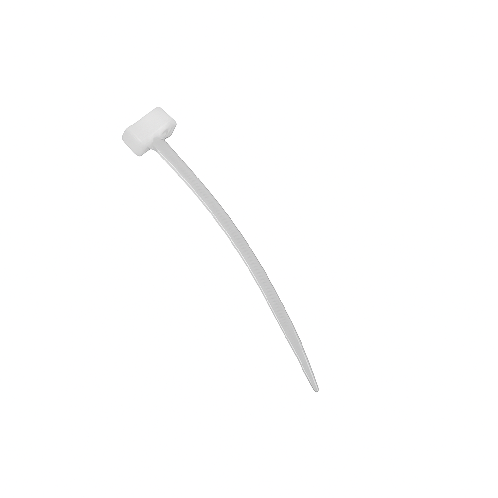 Mini Tag Zip Ties 0.12 Inch x 4 Inch with Writable Label