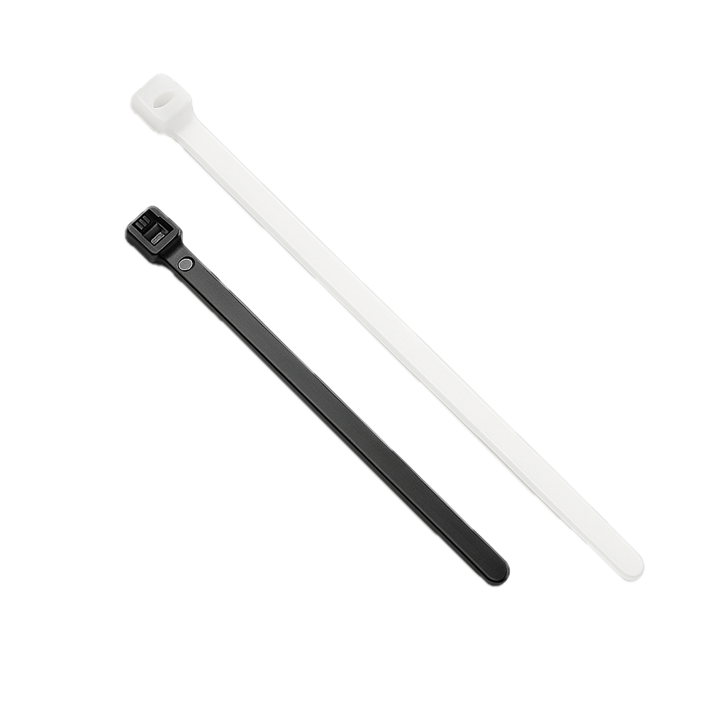 Reusable Cable Ties 0.3 Inch x 12.5 Inch Rainbow Series
