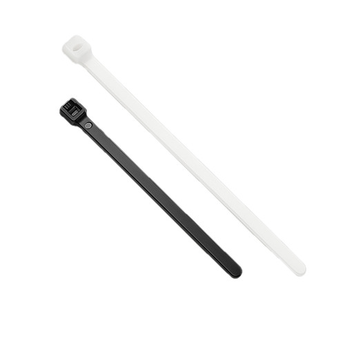 Reusable Cable Ties 0.3 Inch x 12.5 Inch Rainbow Series