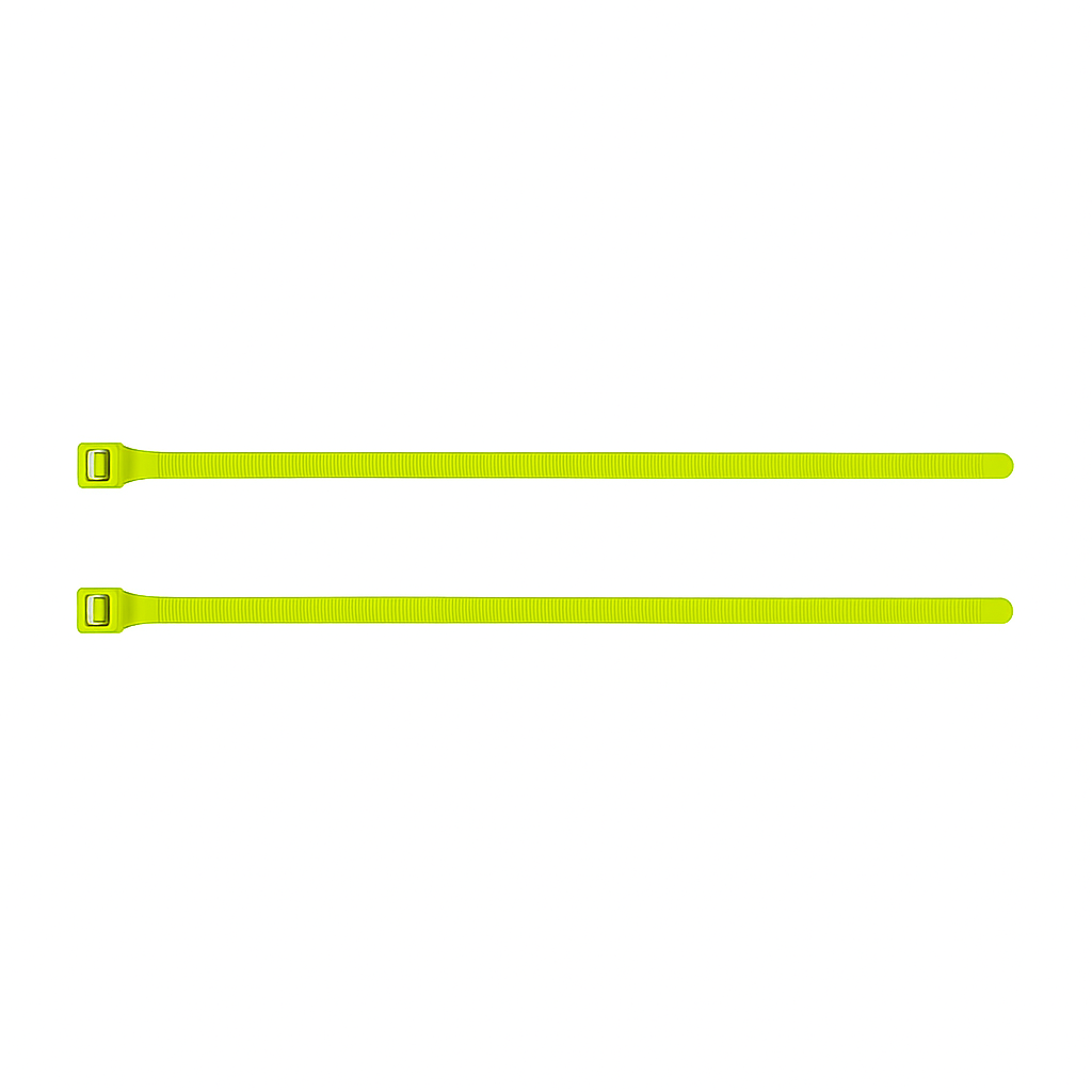 Reusable Cable Ties – 0.3" x 12.5", Rainbow Series, Heavy-Duty, Adjustable & Easy Release