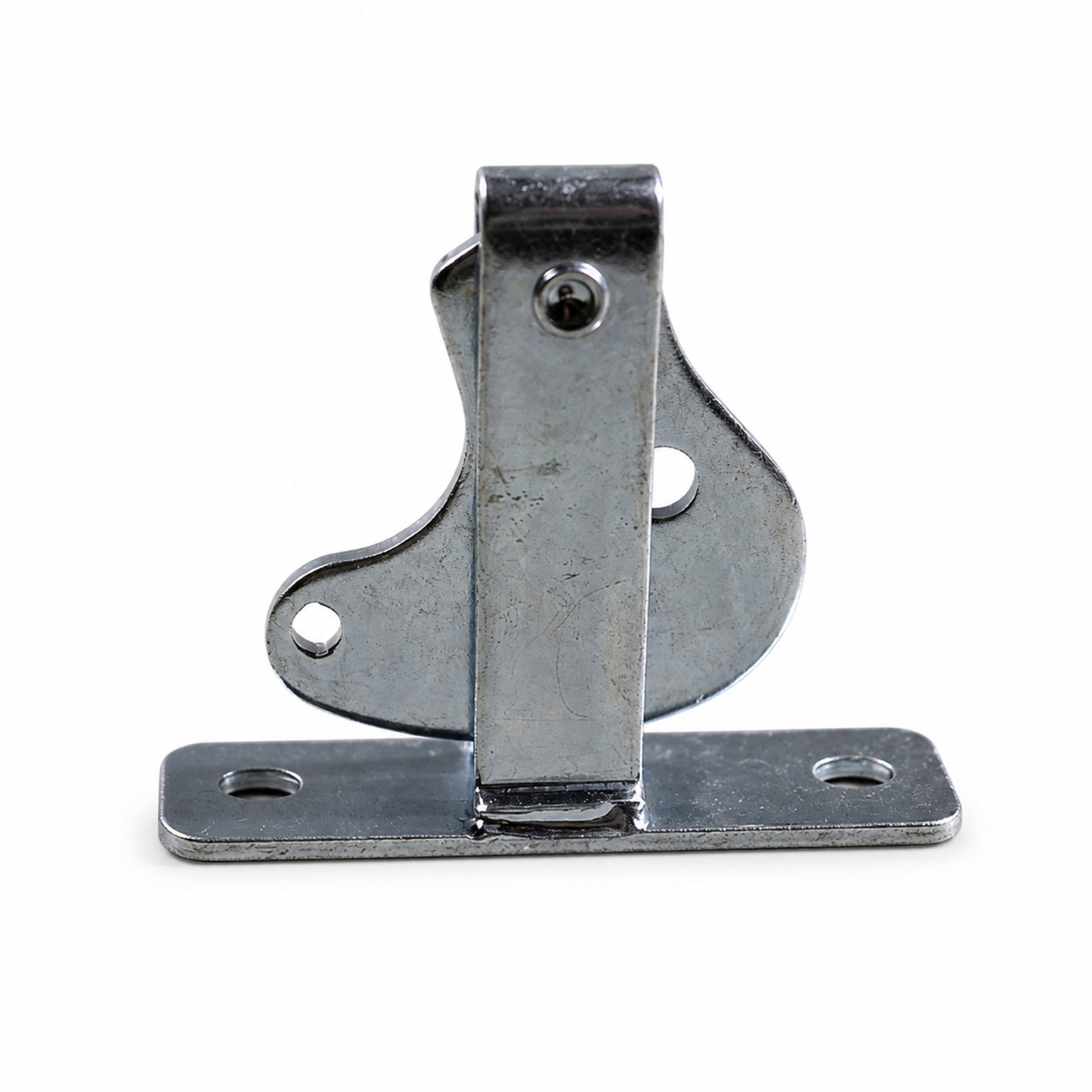 Black Steel Gate Latch Hasp and Hinge Hardware Set - view 2