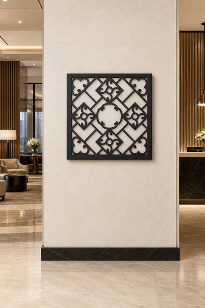 CH-004 Vine Light Box Decorative Wall Light Panel - Hotel lobby wall art daytime