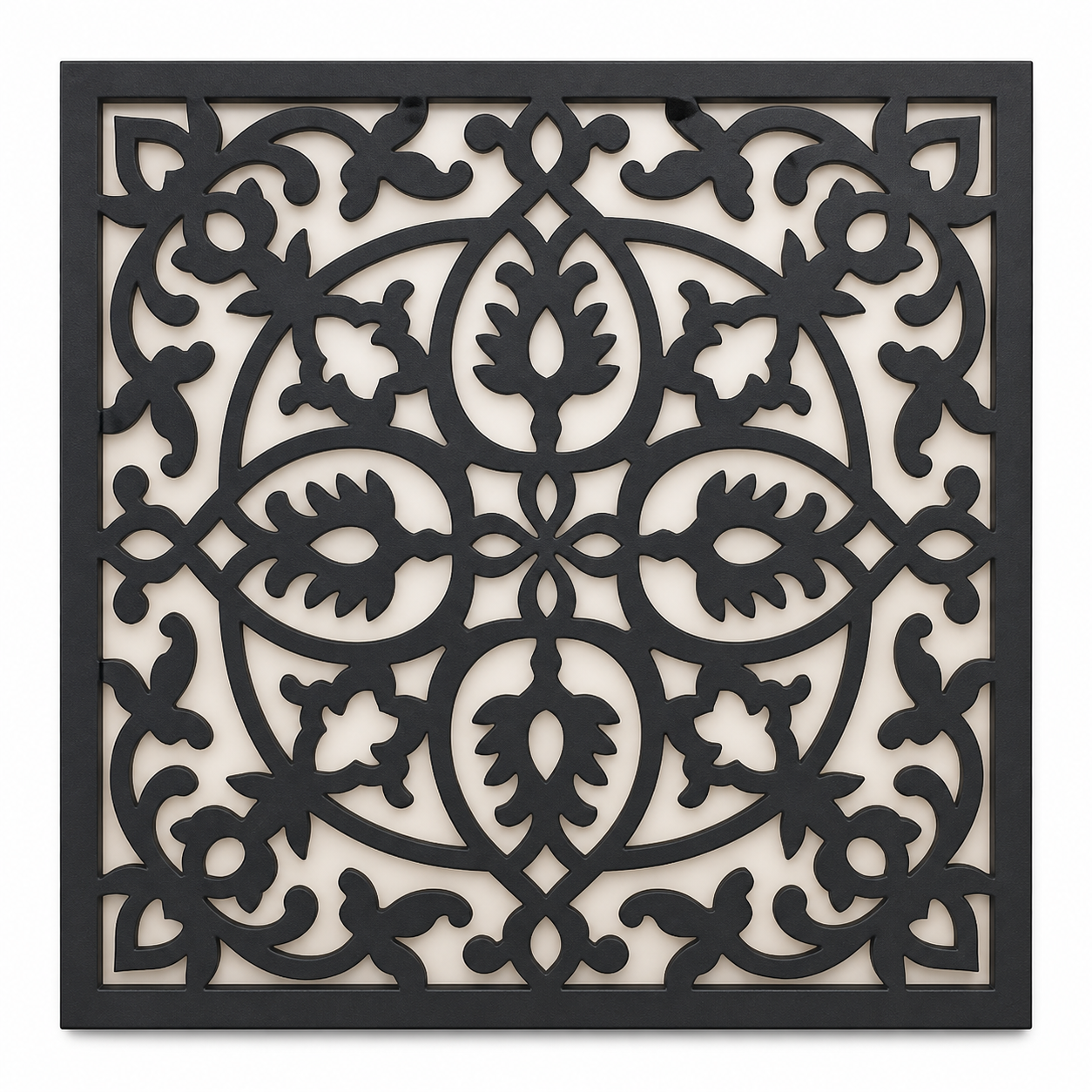 CH-009 Modern Lattice Decorative Wall Light Panel - White background main view