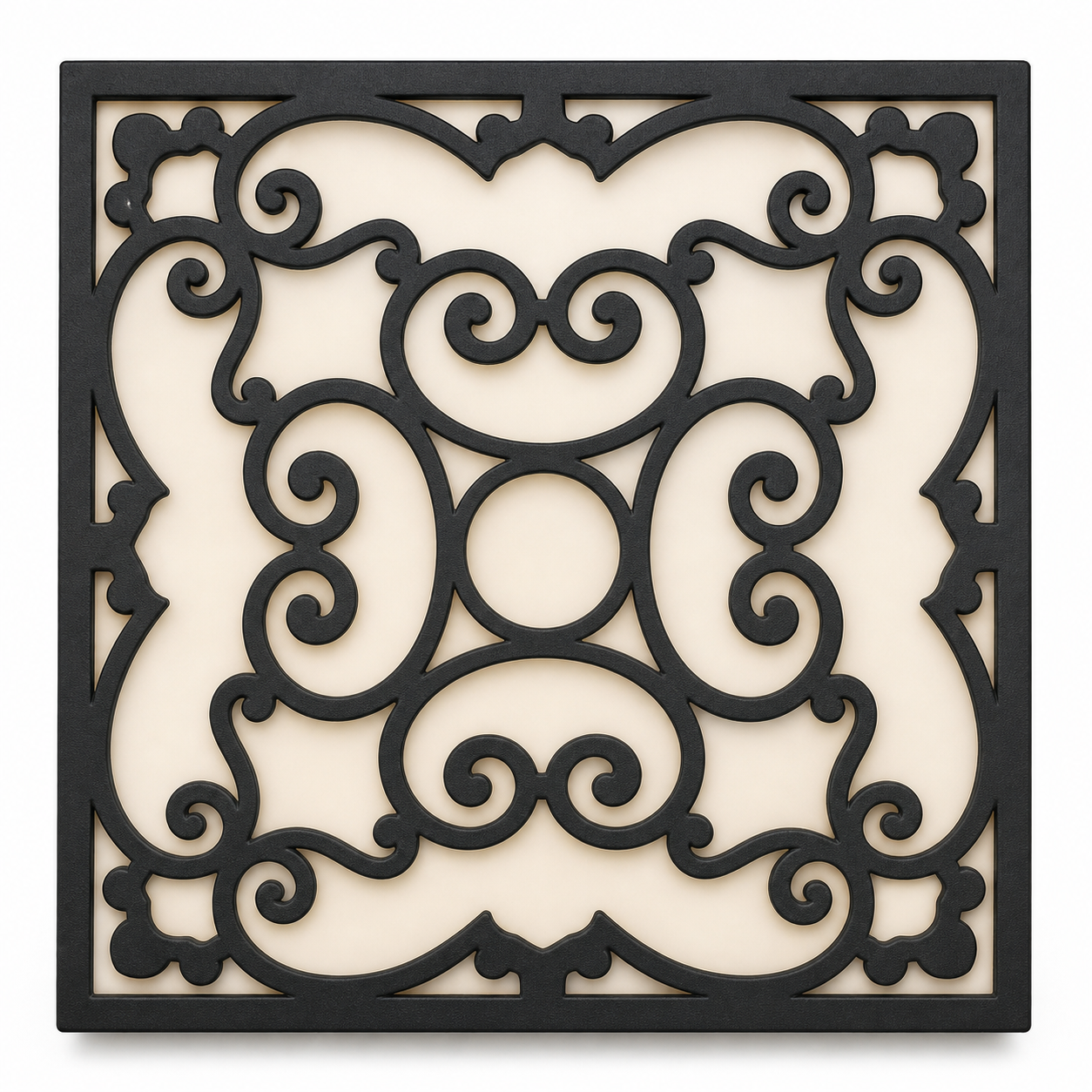 CH-014 Acanthus Decorative Wall Light Panel - White background main view