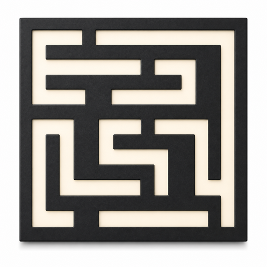 CH-053 Key Pattern Decorative Wall Light Panel - White background main view