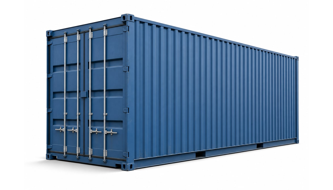 40' High Cube Dry container dimensions illustration