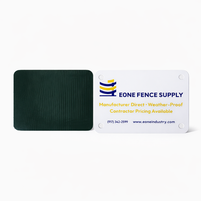 weatherproof fence safety warning sign for chain link fence rental and construction sites