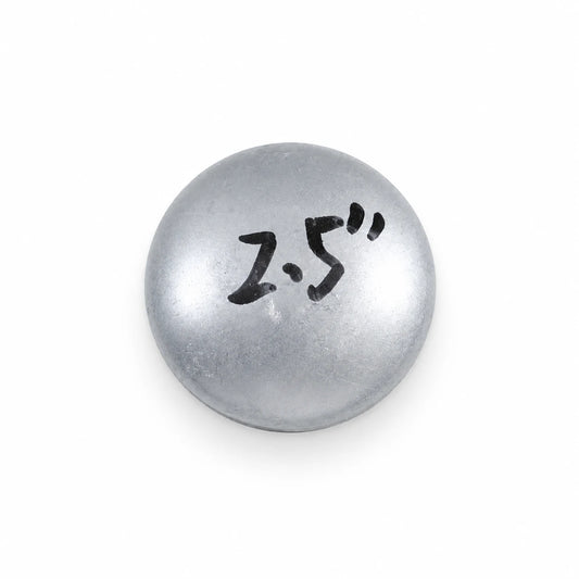 2-1/2 inch flat round pre-galvanized steel fence post cap top view