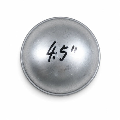 4-1/2" Heavy-Duty Round Dome Pre-Galvanized Steel Fence Post Cap - product image 1