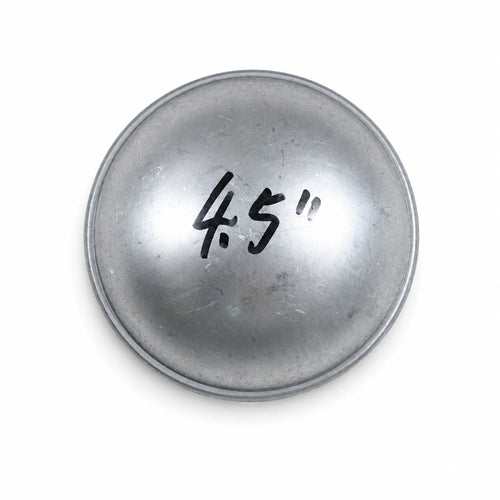 4-1/2" Heavy-Duty Round Dome Pre-Galvanized Steel Fence Post Cap - product image 1