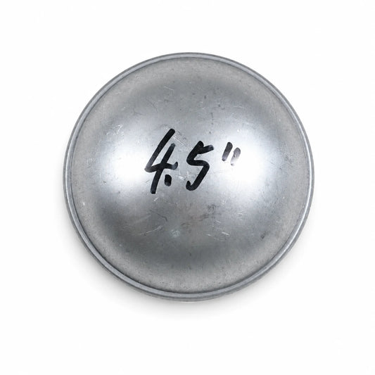 4-1/2" Heavy-Duty Round Dome Pre-Galvanized Steel Fence Post Cap - product image 1
