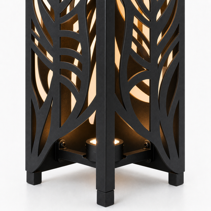 Design 125 bottom light bracket detail for metal garden light tower