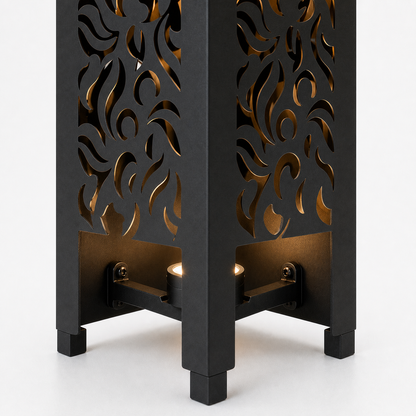 Design 135 bottom light bracket detail for metal garden light tower