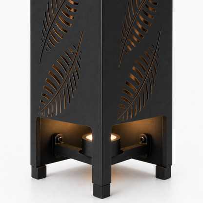 Design 143 bottom light bracket detail for metal garden light tower