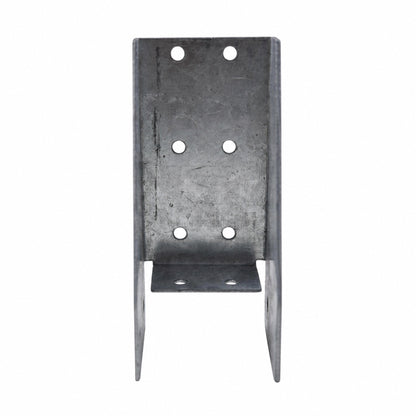 Perforated U Shaped Steel Bracket for Fence Mounting - view 1