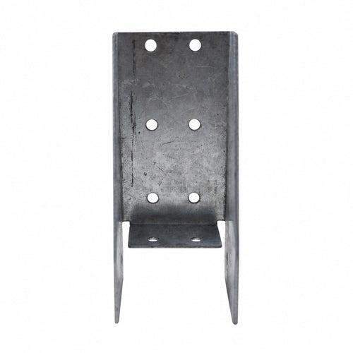 Perforated U Shaped Steel Bracket for Fence Mounting - view 1