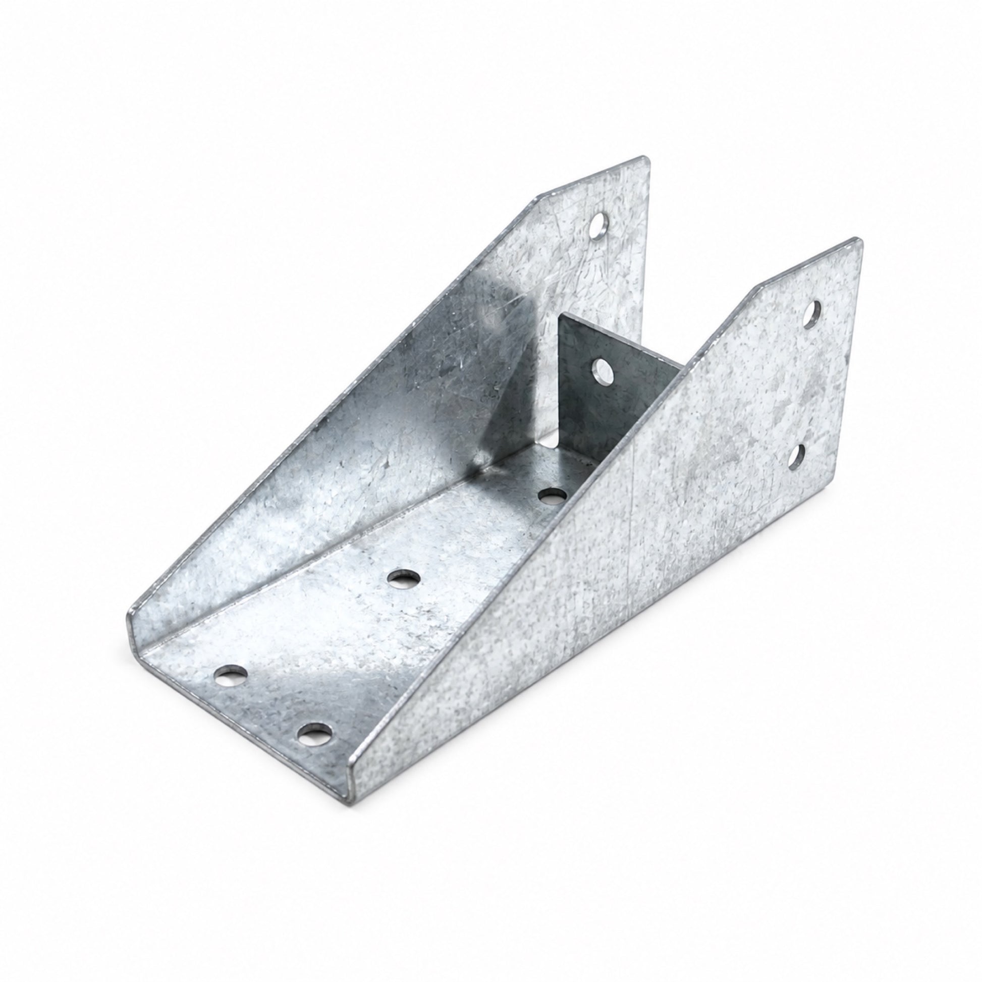 Perforated U Shaped Steel Bracket for Fence Mounting - view 2