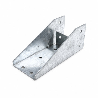 Perforated U Shaped Steel Bracket for Fence Mounting - view 2