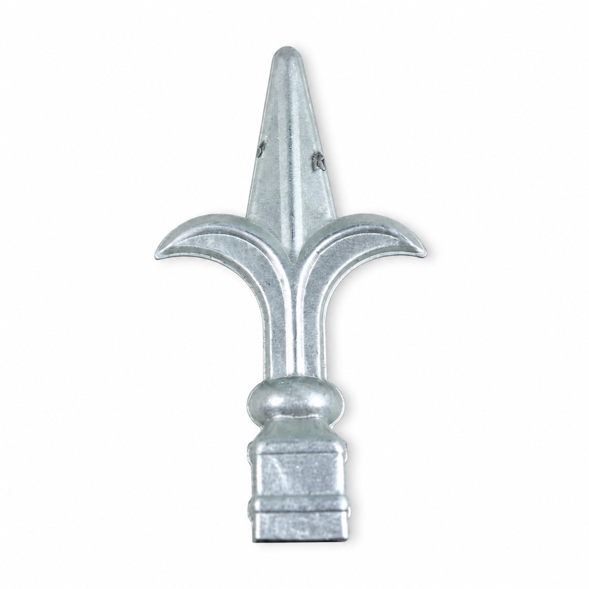 Pressed Spear Point Ornamental Fence Finial - view 1