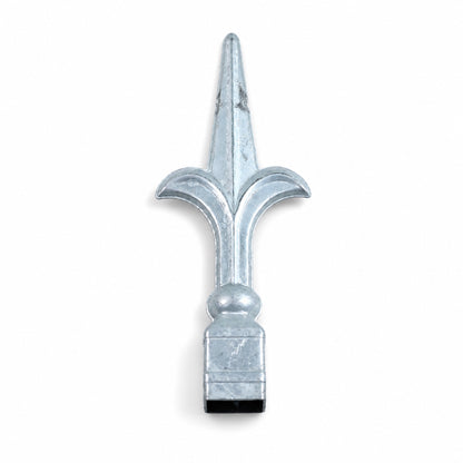 Pressed Spear Point Ornamental Fence Finial - view 2