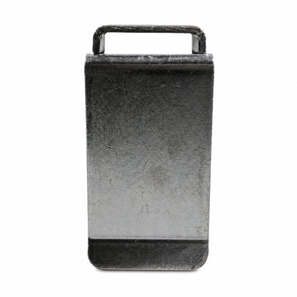 Rectangular Steel Clamp Plate Bracket for Fence Rails - view 3