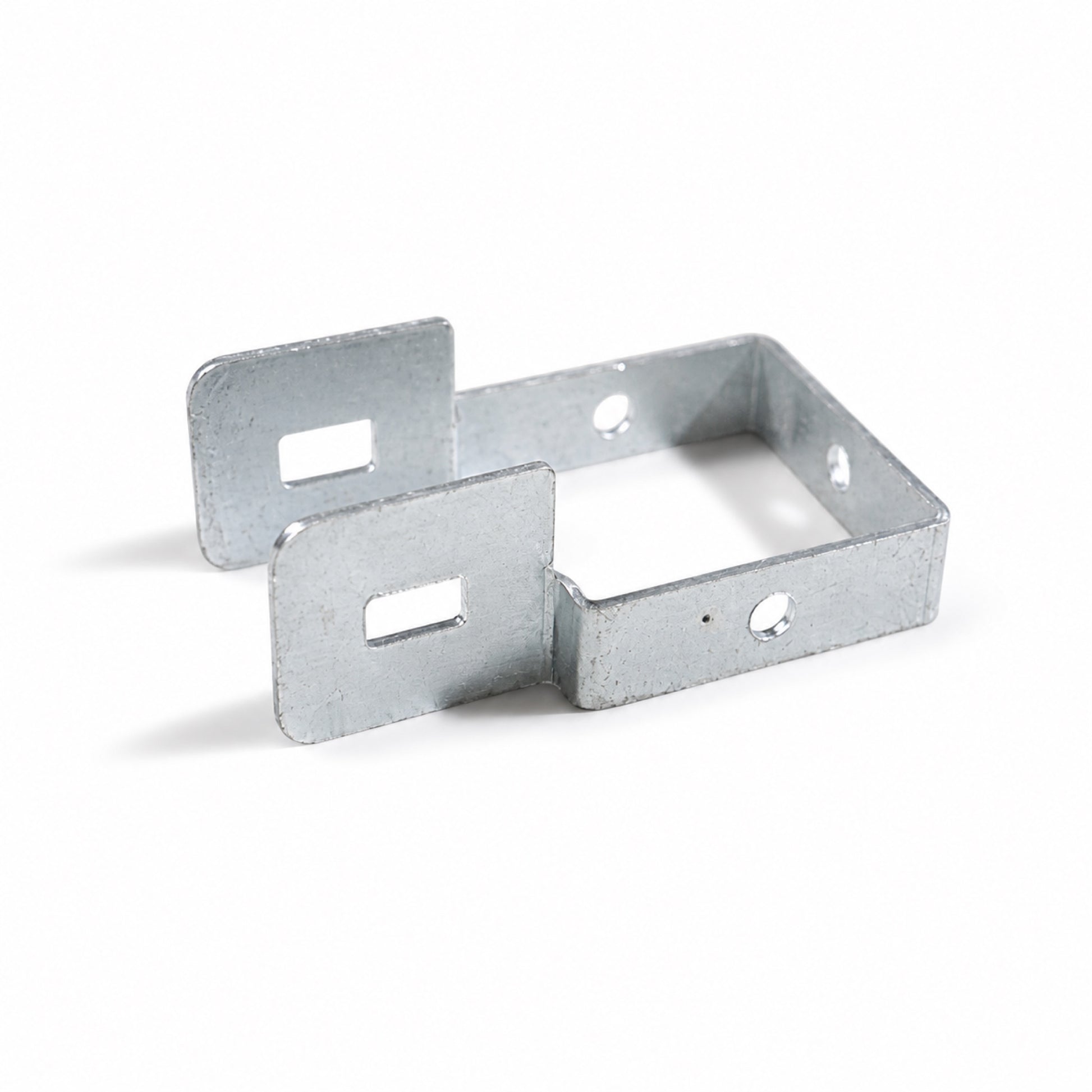 Rectangular Steel Frame Bracket for Fence and Gate Assembly - view 2