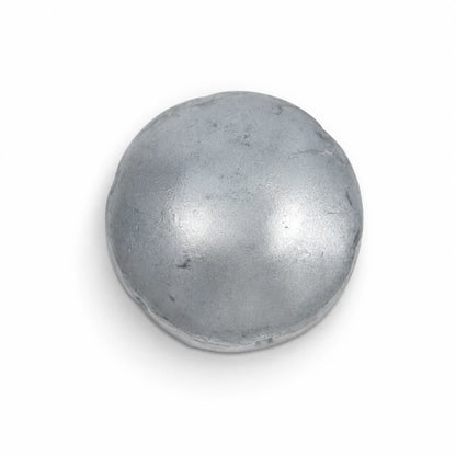 1-1/2" Round Galvanized Steel Fence Post Cap - top view product image