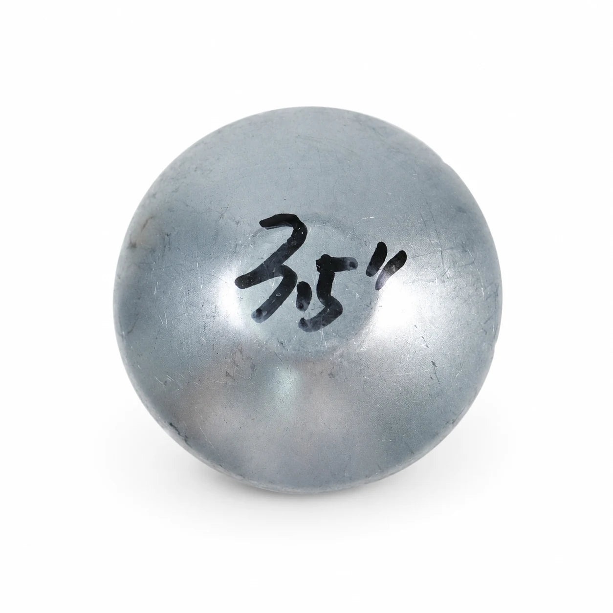 3-1/2" Round Galvanized Steel Fence Post Cap - top view product image