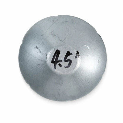 4-1/2" Round Galvanized Steel Fence Post Cap - top view product image