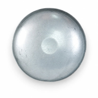 6-5/8" Round Galvanized Steel Fence Post Cap - inside bottom view product image