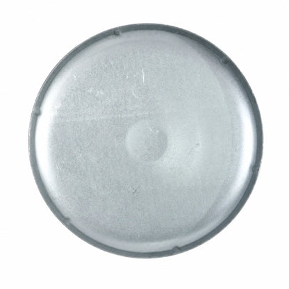 8-5/8" Round Galvanized Steel Fence Post Cap - inside bottom view product image