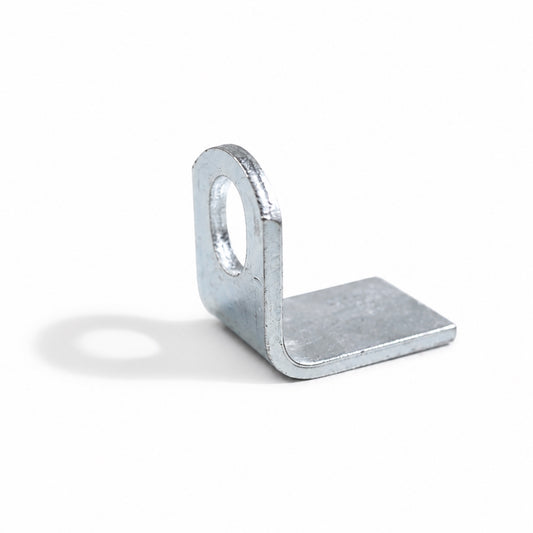 Small L Shaped Steel Angle Bracket with Mounting Holes - view 1