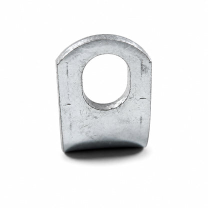 Small L Shaped Steel Angle Bracket with Mounting Holes - view 2