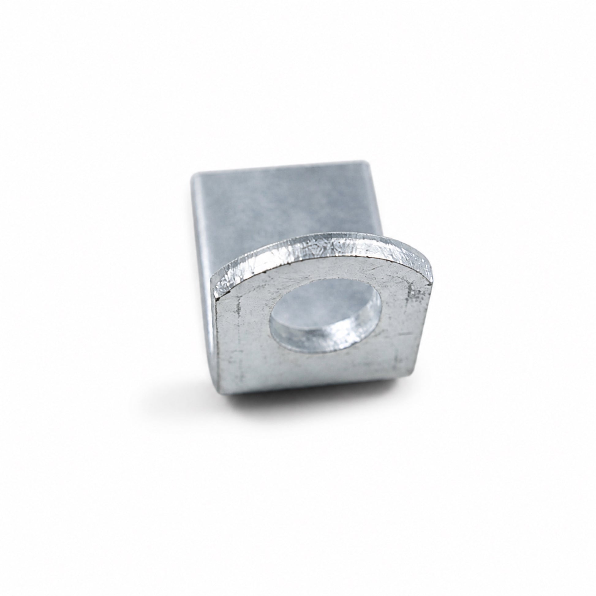 Small L Shaped Steel Angle Bracket with Mounting Holes - view 3