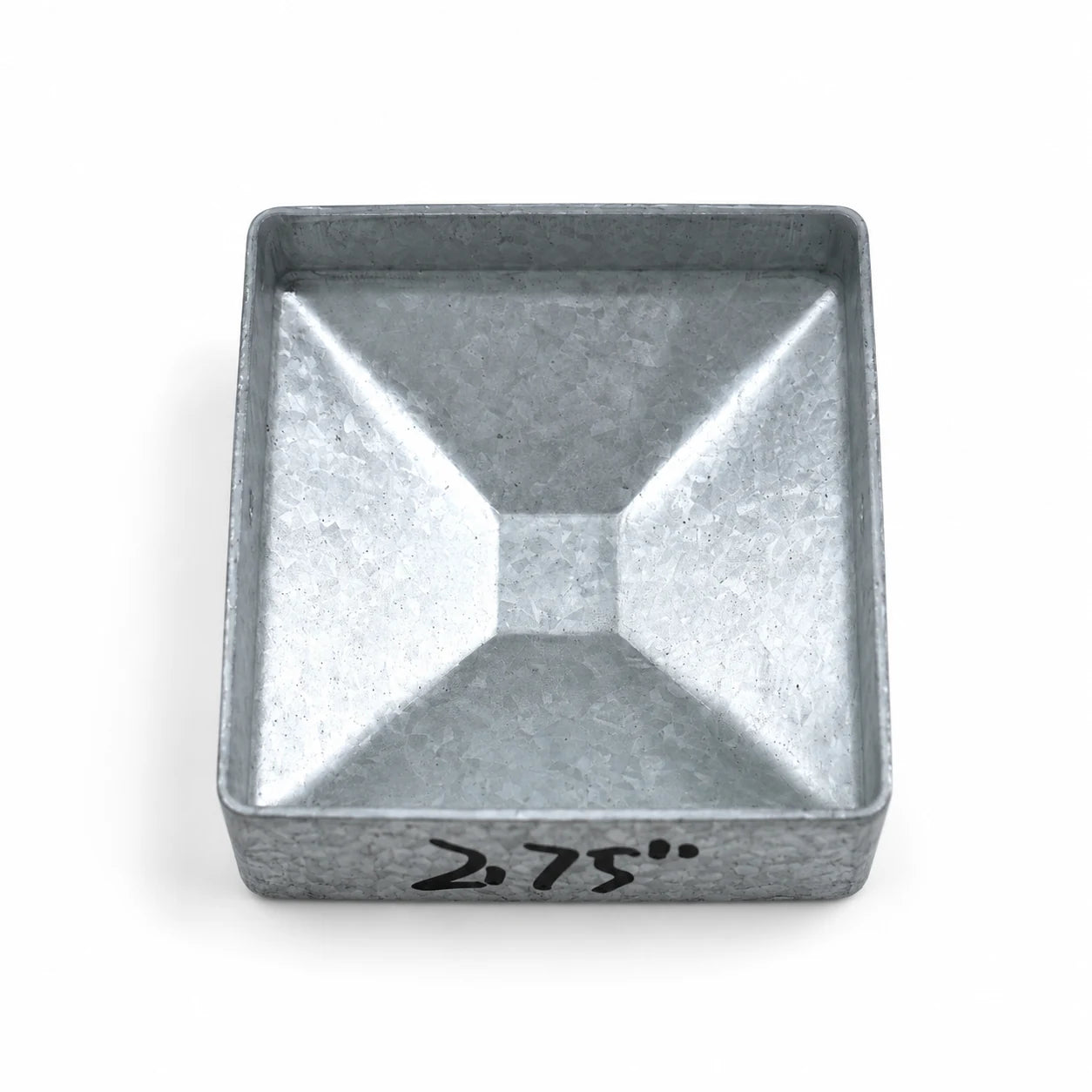 2-3/4" Square Aluminum Fence Post Cap - product image 3