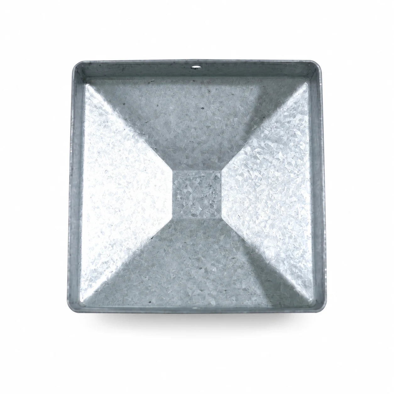 3-1/2" Square Aluminum Fence Post Cap - product image 3