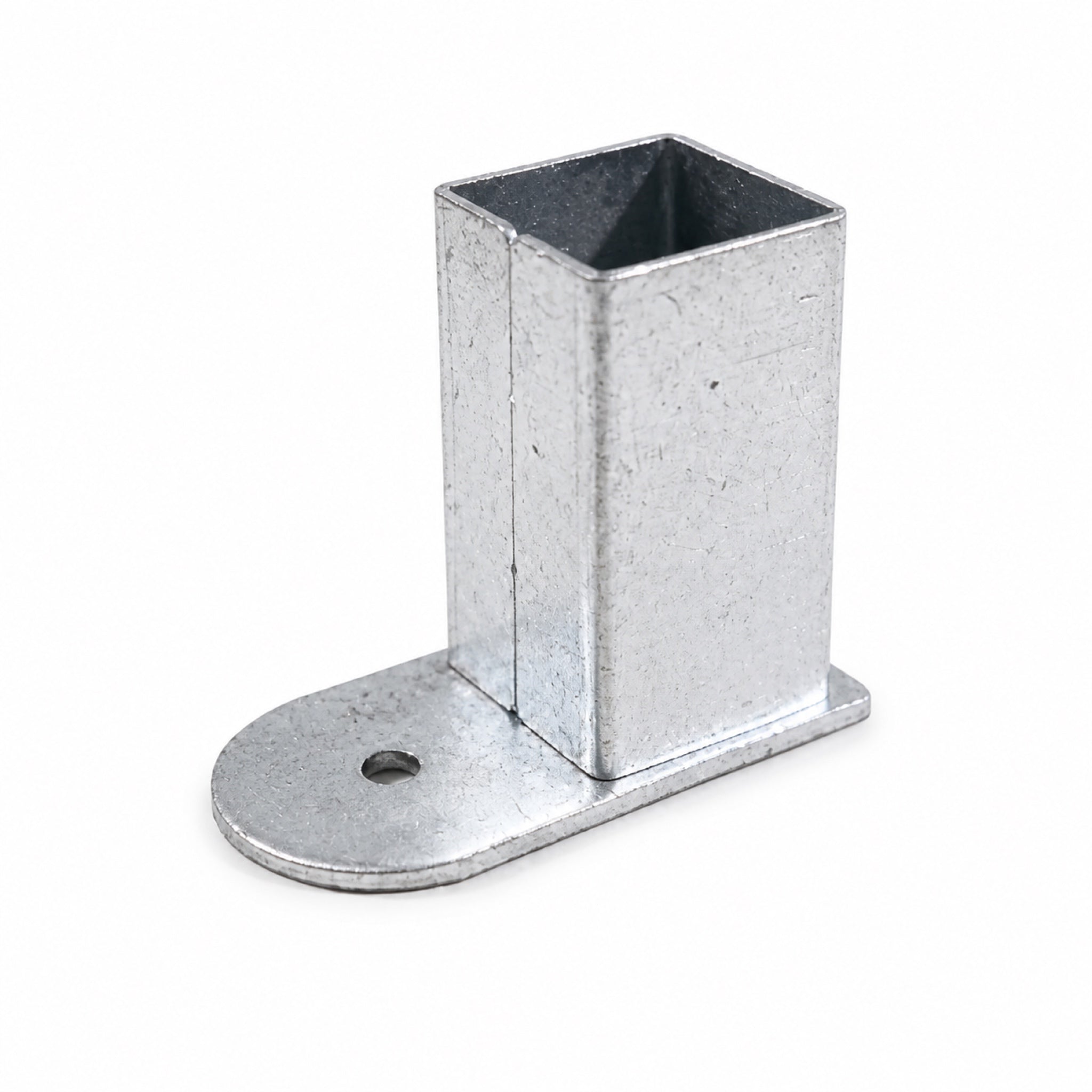 Square Tube Base Mount Bracket for Fence and Gate Posts - view 2