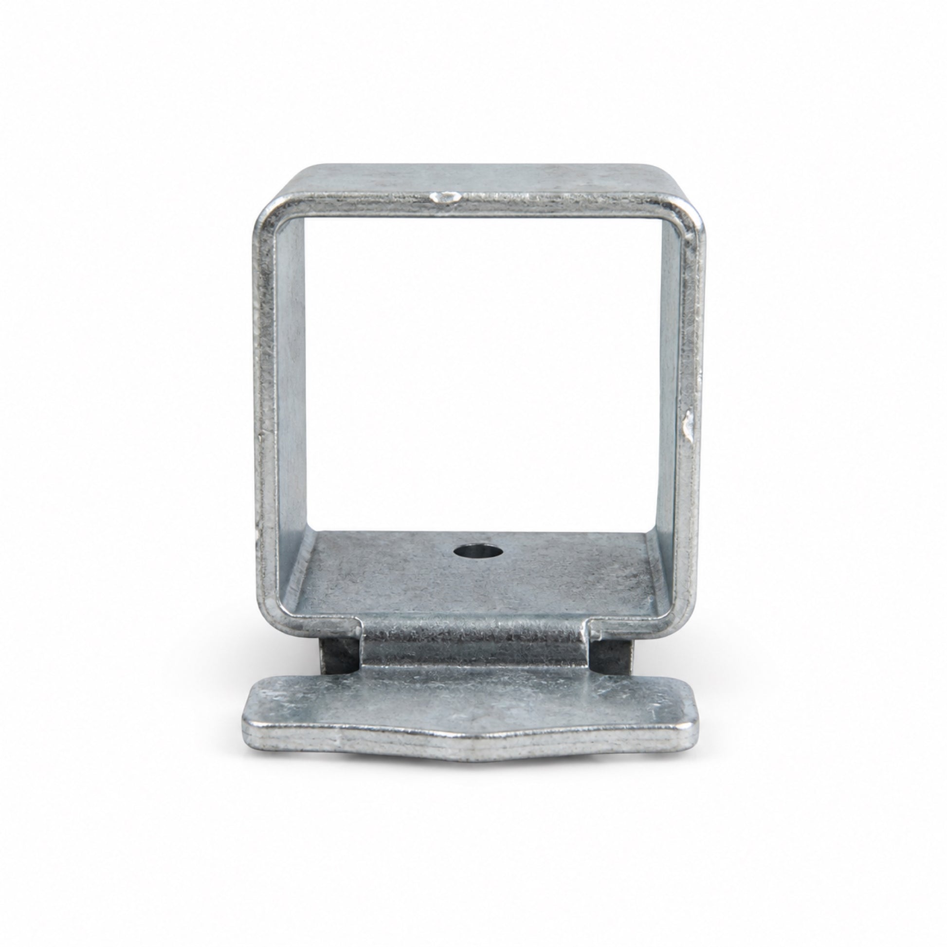 Square Tube Sleeve Connector with Mounting Plate - view 2