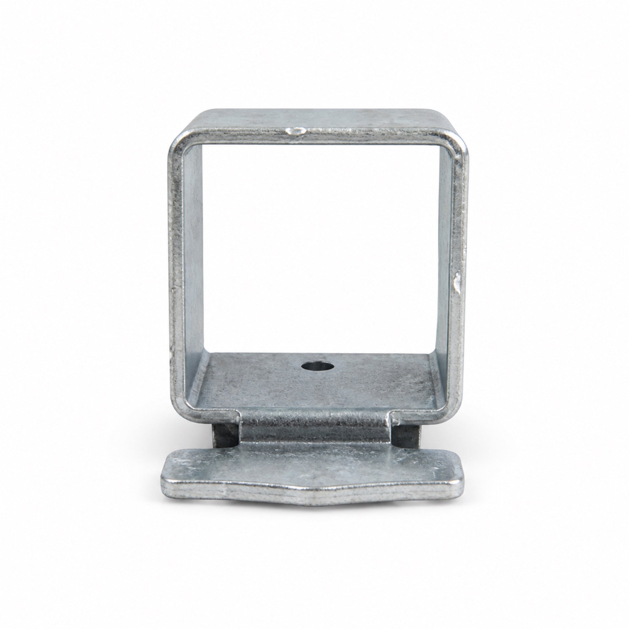 Square Tube Sleeve Connector with Mounting Plate - view 2