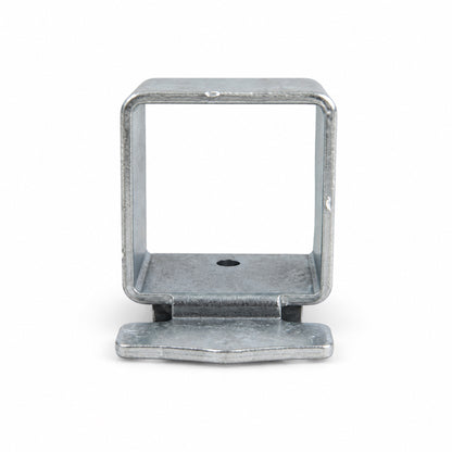 Square Tube Sleeve Connector with Mounting Plate - view 2