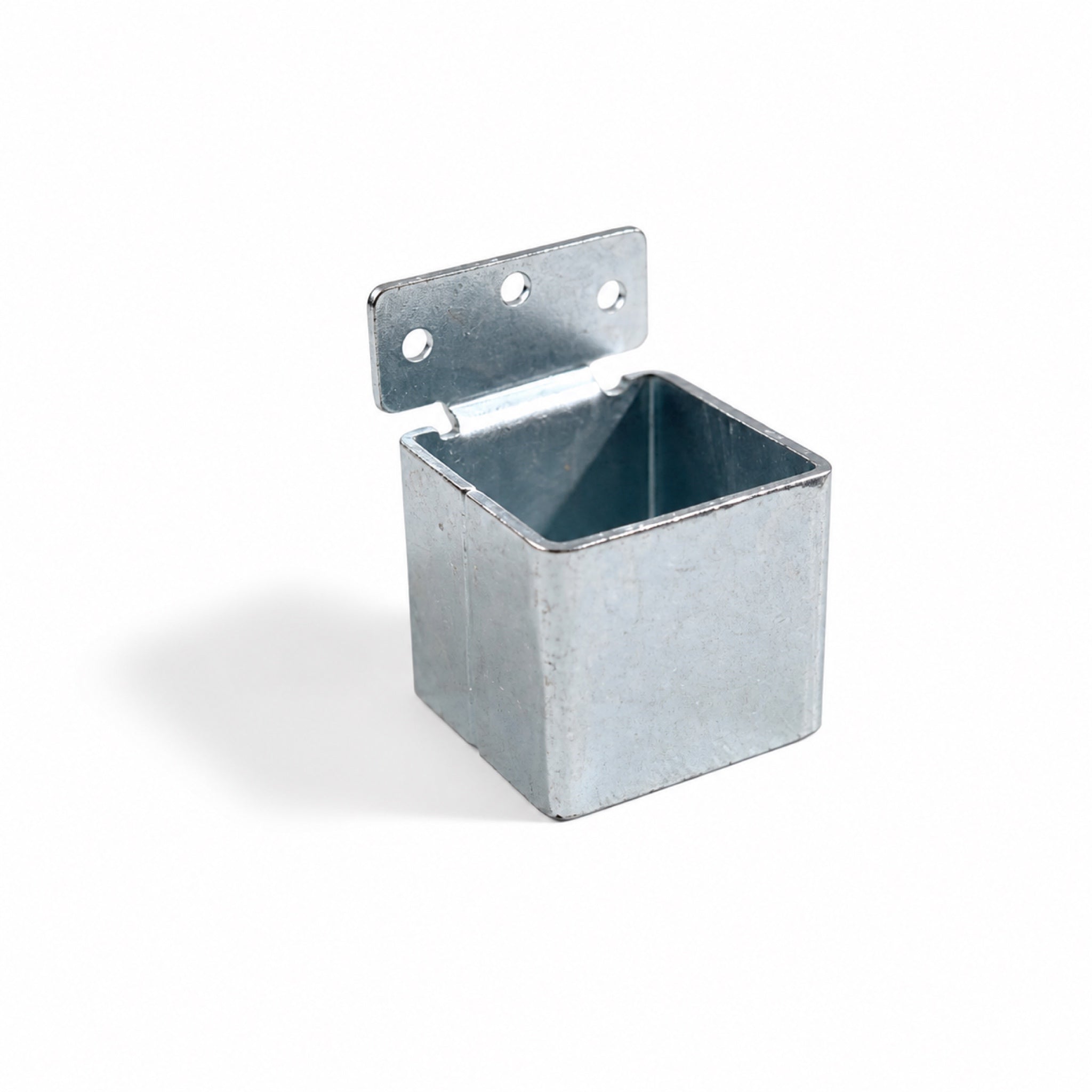 Square Tube Sleeve Connector with Mounting Plate - view 3